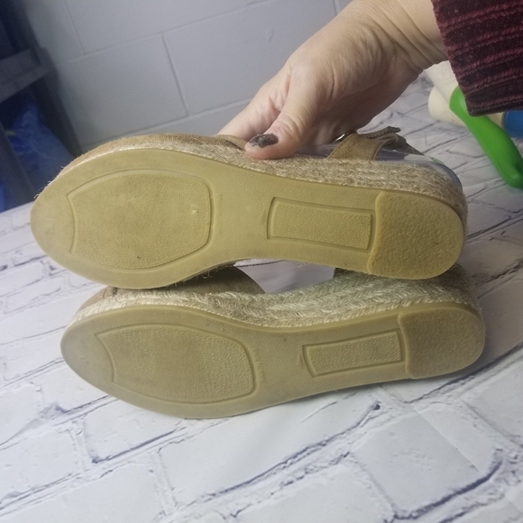 Eric michael suede espadrille sandals - Picture 3 of 13